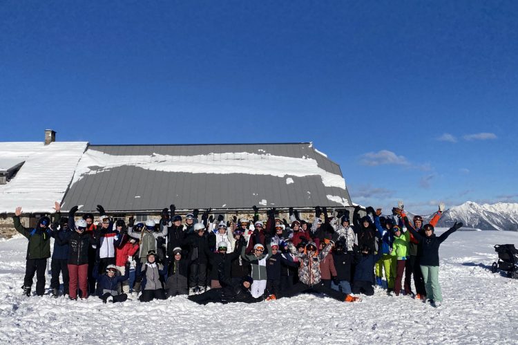 Skifahrt 2023 Gruppenbild