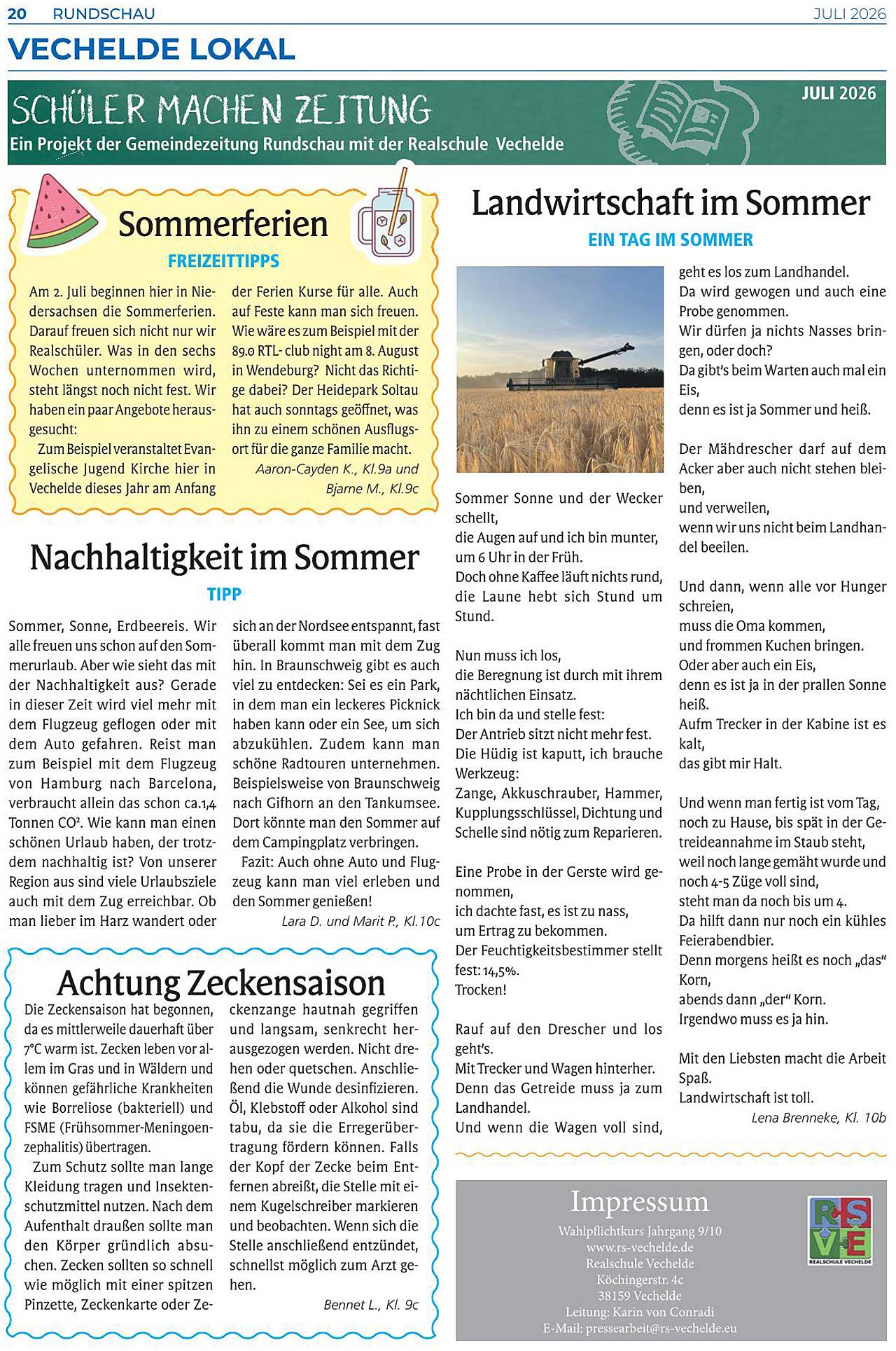Rundschau Juli 2