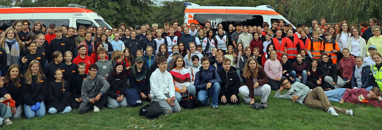 Schulsanitätertreffen 2026 Gruppenfoto